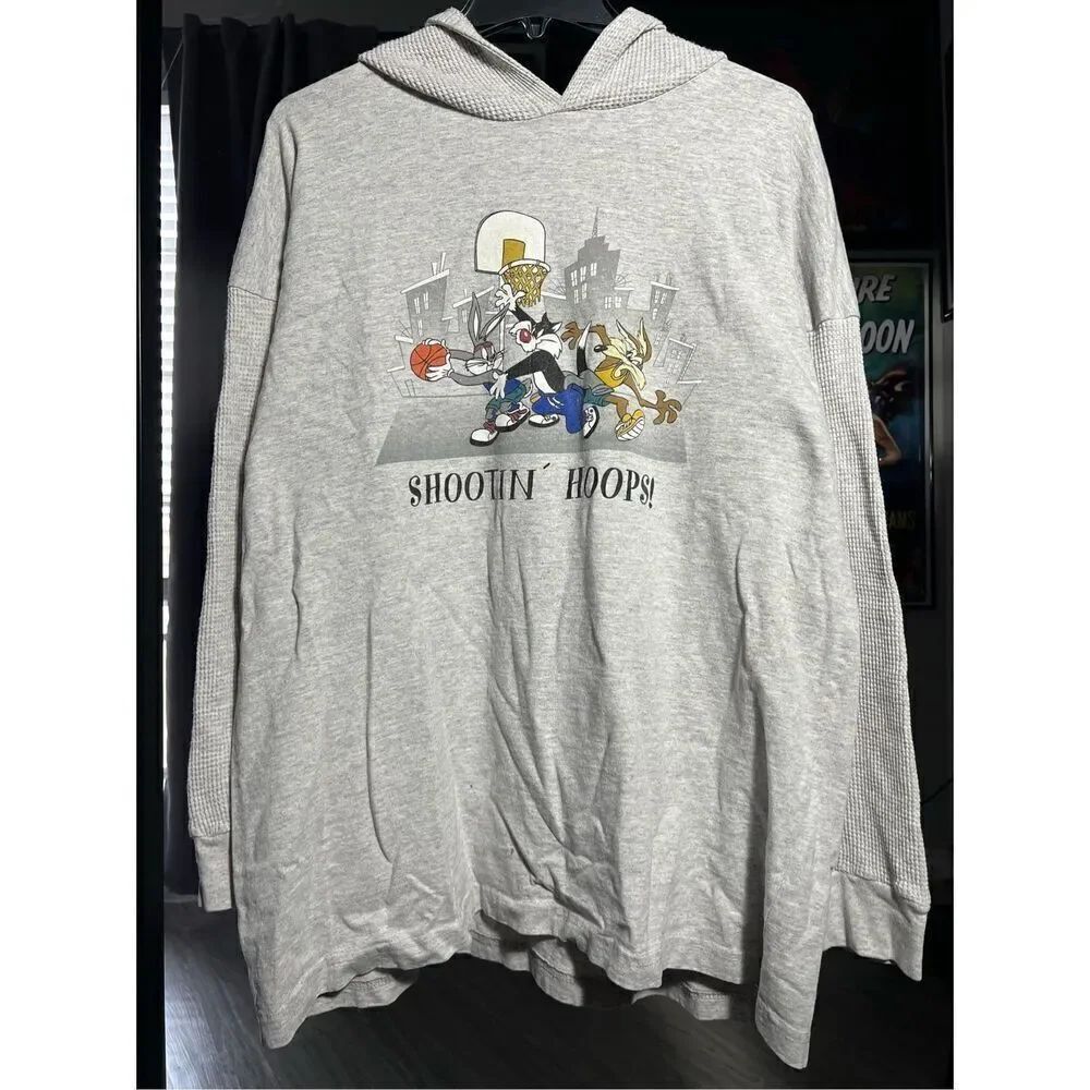 Vintage 90s Looney Tunes Shootin Hoops Sweatshirt